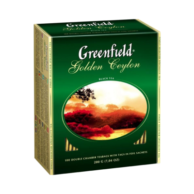 Чай черный Greenfield Golden Ceylon 100 пак.